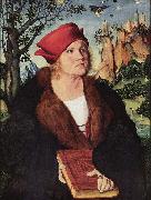 Lucas Cranach the Elder Portrat des Dr. Johannes Cuspinian oil painting artist